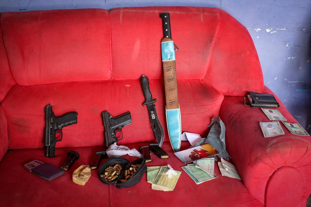 Força Tarefa prende homens com armas e munições na zona Sul de Teresina