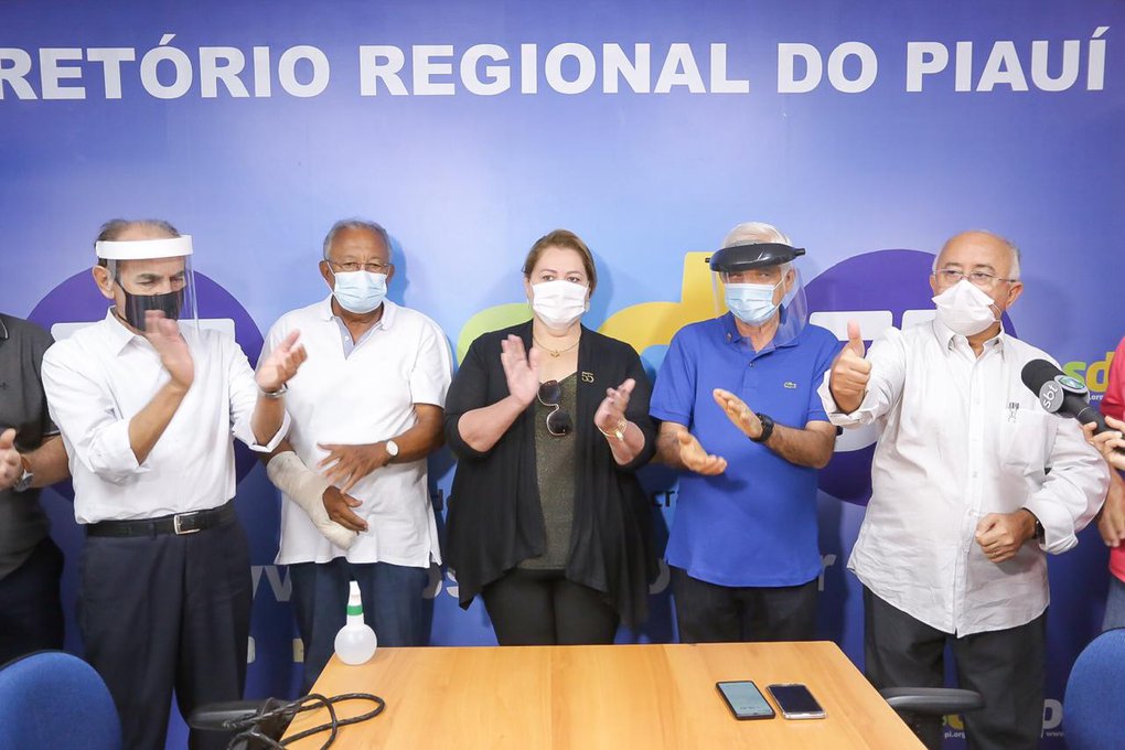 O presidente do PSD no Piauí, deputado Júlio César, anunciou apoio à candidatura de Dr. Pessoa.