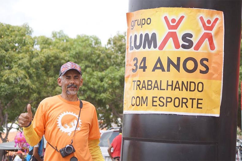 Luiz Márcio Salustiano, Lumasa, um dos grandes incentivadores do ciclismo no Piauí.