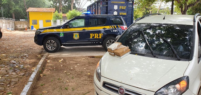 PRF prende jovem com drogas avaliadas em quase R$ 1 milhão em Teresina