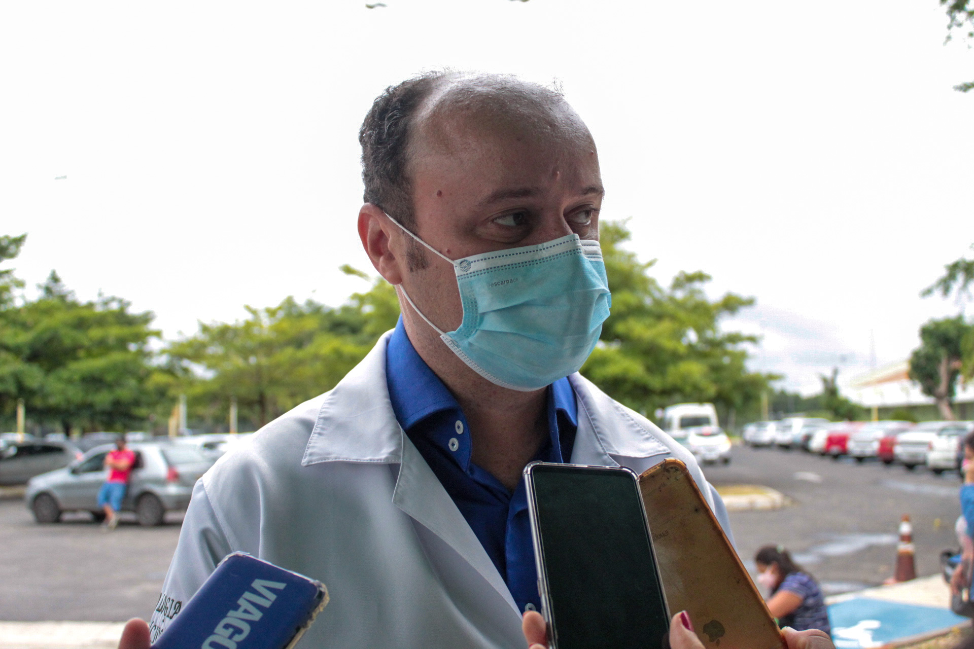 Diretor geral do HU, Dr. Paulo Márcio