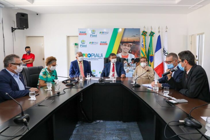 Governador Wellington Dias se reuniu com cônsul-geral da França no Brasil.