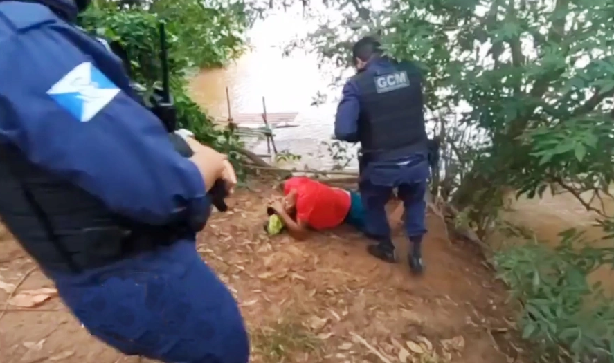 Suspeito de roubo é preso ao tentar fugir nadando pelo Rio Parnaíba