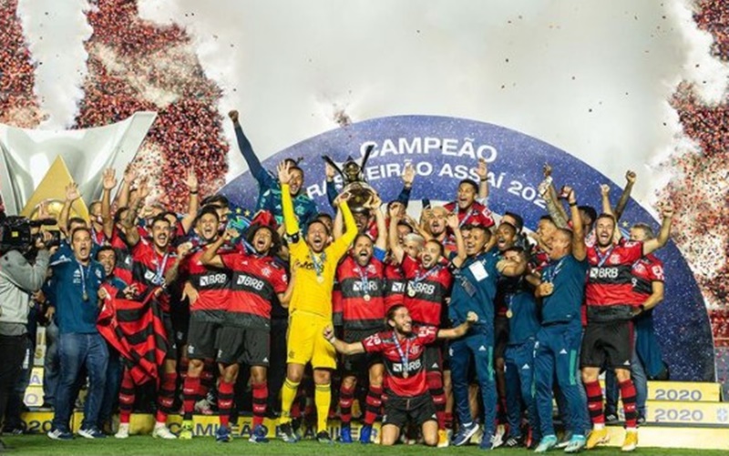 Flamengo garante o título do Campeonato Brasileiro.