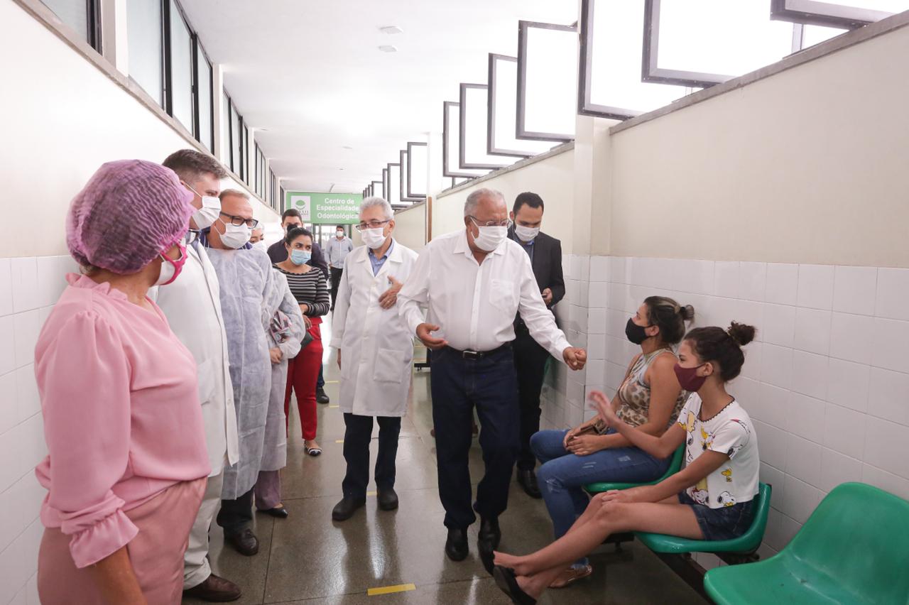Vistoria no Centro de Saúde Lineu Araújo em Teresina