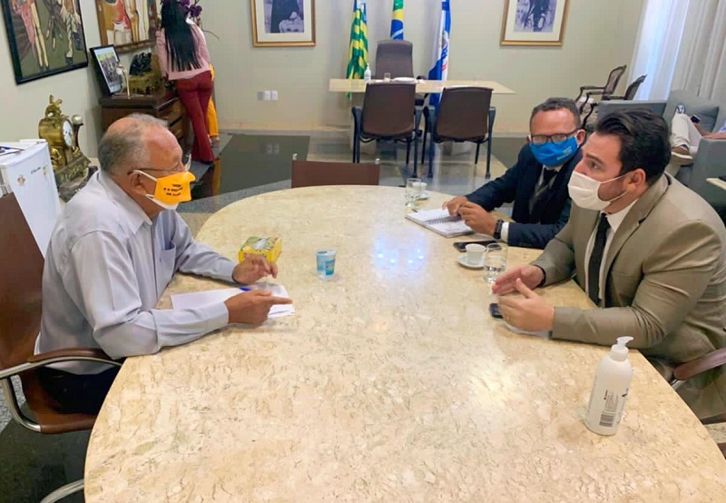 Vereador Markim Costa esteve reunido com o prefeito Dr. Pessoa