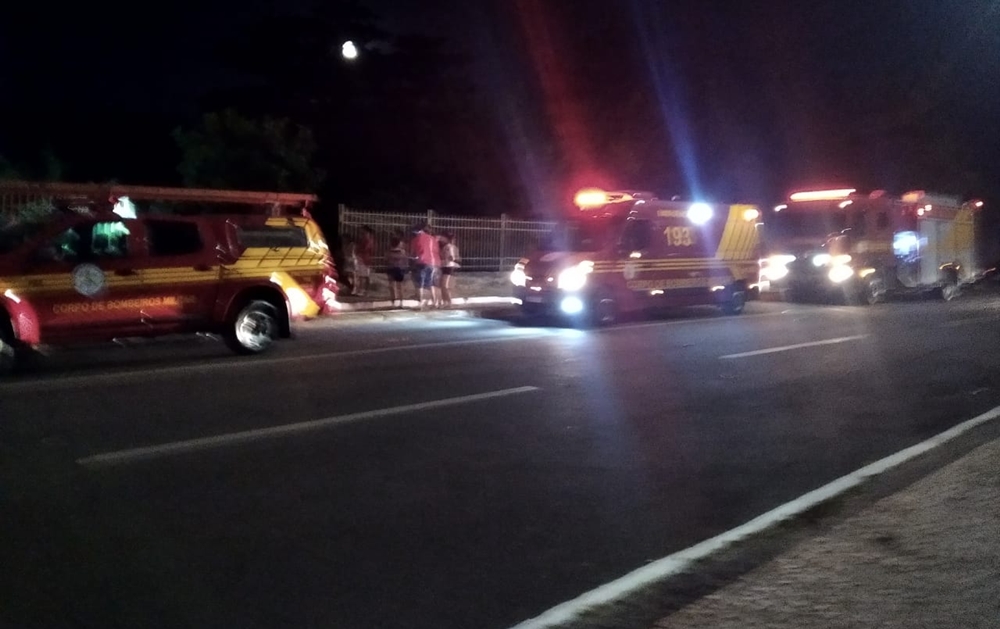O acidente aconteceu na Avenida Maranhão.