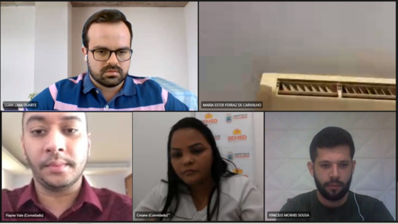 Audiência virtual do Ministério Público do Piauí.