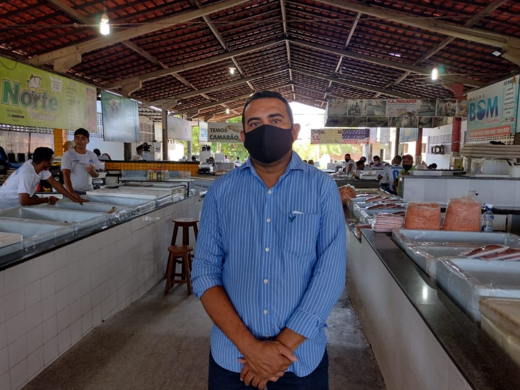 Administrador do Mercado do Peixe, Francisco Macedo.