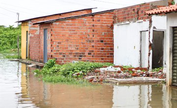 Teresina registra 518 famílias desabrigadas devido às chuvas