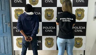 Polícia Civil realiza prisão de homem por descumprimento de medida protetiva em Amarante
