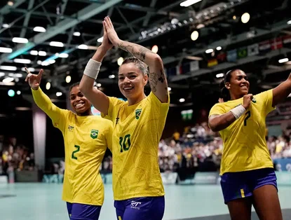 Brasil estreia em Paris com Handebol na vitória contra Espanha