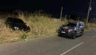 Polícia Militar apreende veículo usado em série de assaltos na zona Leste de Teresina