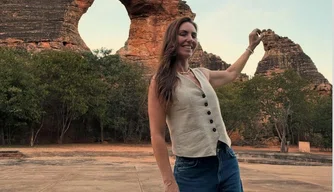 Glenda Kozlowski visita Serra da Capivara