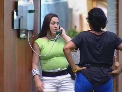 Big Fone tocou no BBB25 e Daniele Hypolito atendeu