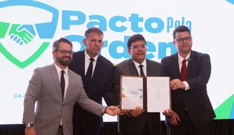 Rafael Fonteles lança Pacto pela Ordem para combate ao crime