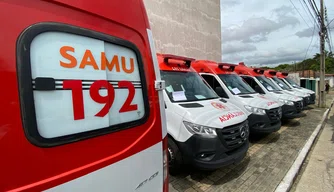 Novas ambulâncias para o SAMU