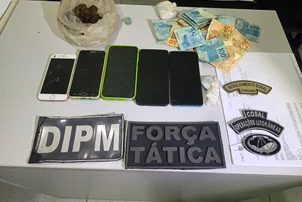 Polícia prende dupla suspeita de tráfico e associação criminosa