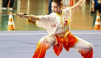 Talita Pereira, atleta de Kung Fu