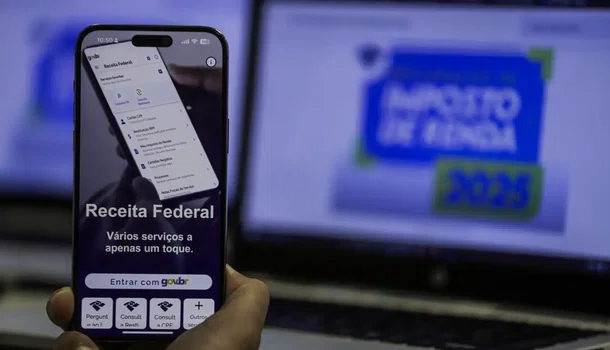 Aplicativo da Receita Federal.