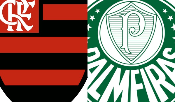 Flamengo e Palmeiras.