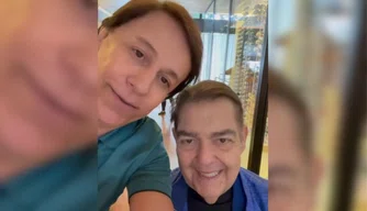 Tom Cavalcante e Faustão