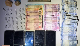 Polícia Militar prende casal suspeito de tráfico de drogas em Picos