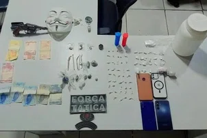 PM apreende materiais ilícitos e prende dois homens em Teresina