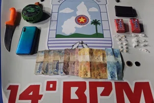 Polícia apreende drogas e conduz dupla suspeita de tráfico em Oeiras