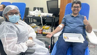 TRE-PI promove campanha de doação de sangue em parceria com o Hemopi