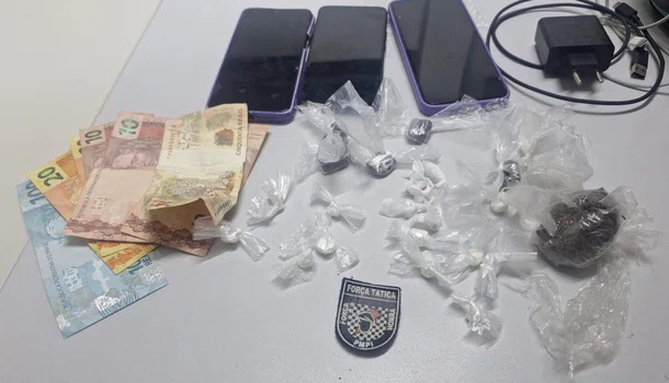 Polícia Militar prende suspeitos de tráfico de drogas em Teresina