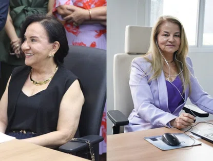 Juízas Maria Célia Lima Lúcio e Maria Luíza de Moura Mello e Freitas