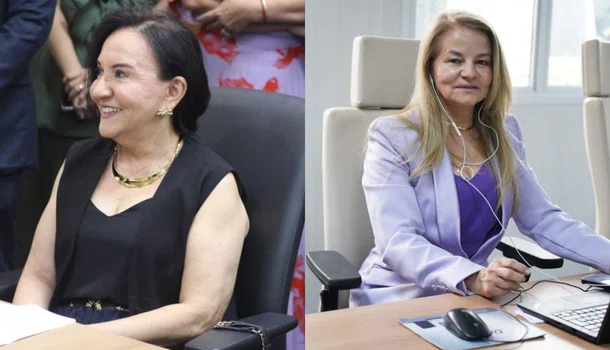 Juízas Maria Célia Lima Lúcio e Maria Luíza de Moura Mello e Freitas