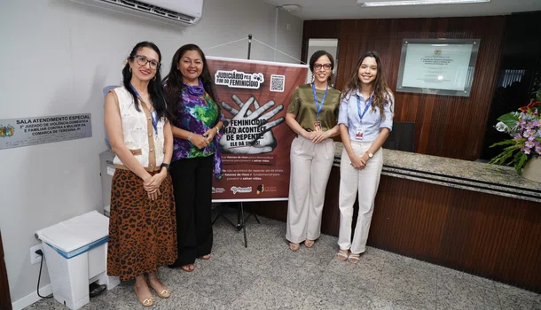 Fórum de Teresina recebe exposição itinerante "Judiciário pelo Fim do Feminicídio"