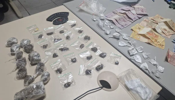 Polícia Militar prende suspeito de comercializar drogas por aplicativo em Teresina