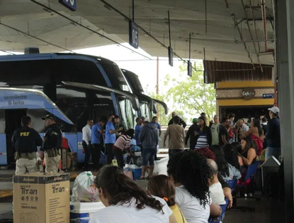 Fluxo de passageiros na Rodoviária de Teresina aumenta durante as fér